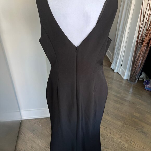 NWOT Eliza J Sleeveless Cascading-Ruffle Gown - Picture 12 of 16